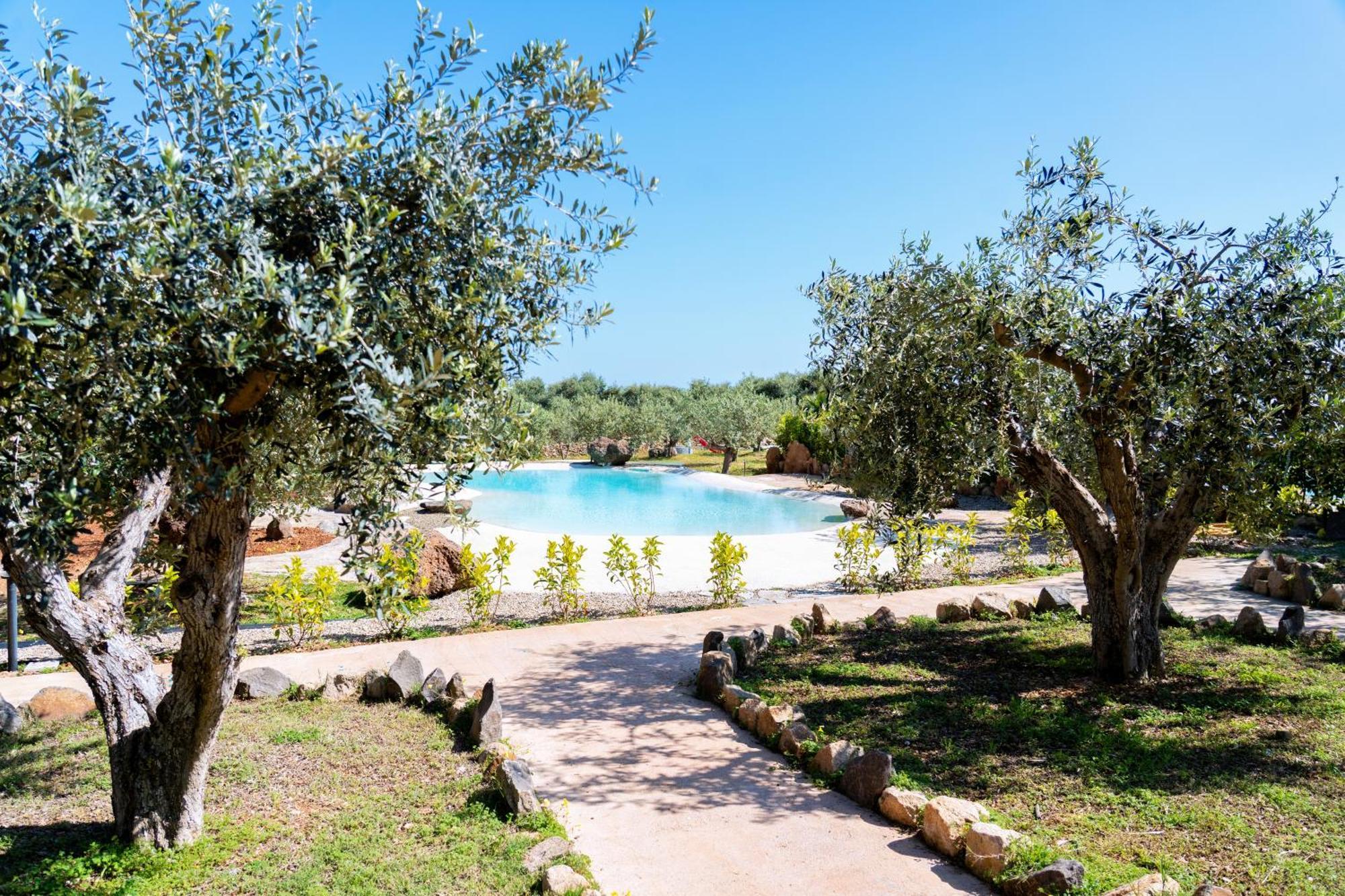 Orosei Re - Il Paradiso Degli Ulivi Con Piscina E Vista Mare Kültér fotó